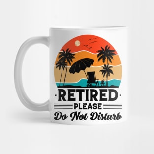 Retired Please Do Not Disturb Mug